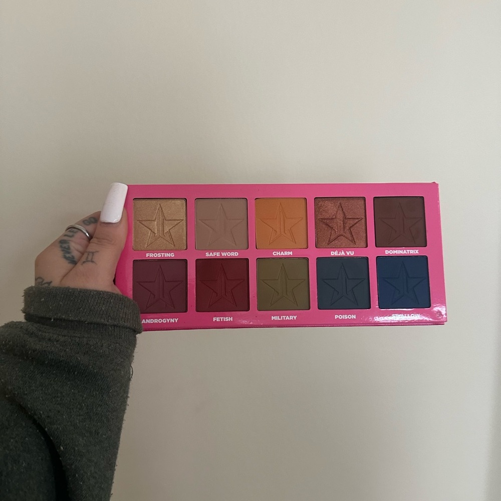 Androgyny palette from Jeffree Star cosmetics
